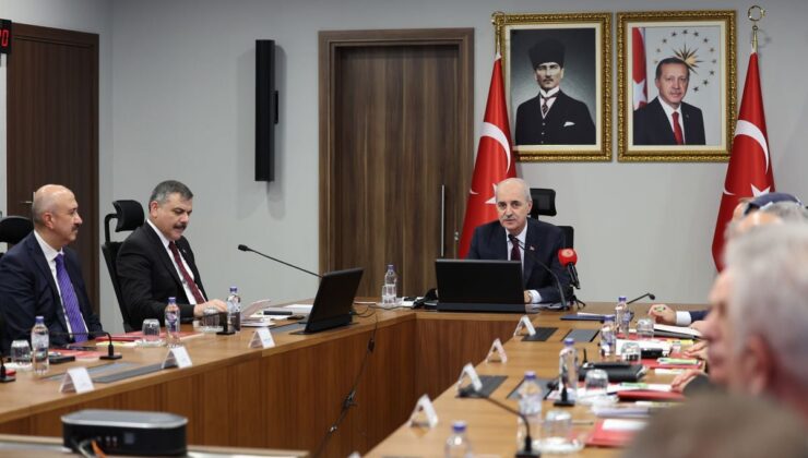 TBMM Başkanı Kurtulmuş’tan Güvenlik Toplantısı