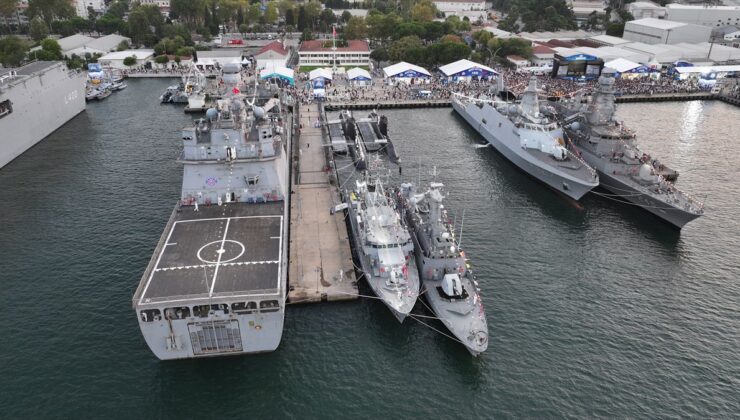 TCG Sancaktar TEKNOFEST’te Sergileniyor