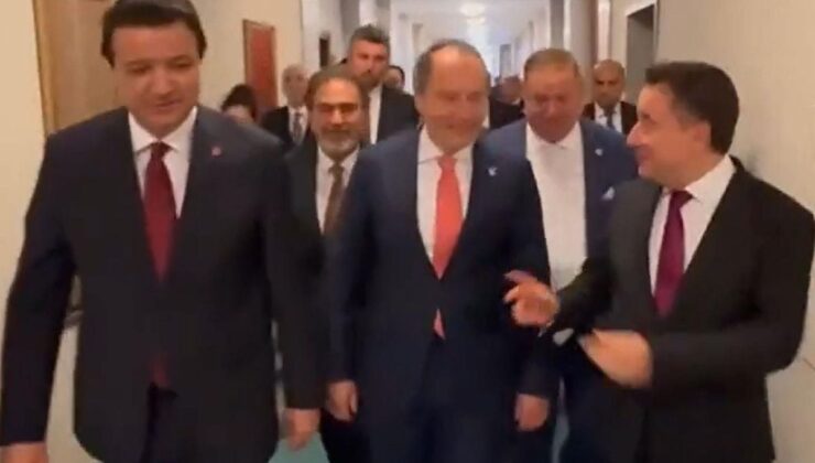 Üç muhalefet lideri Meclis’te buluştu: İttifakın ilk fotoğrafı mı?