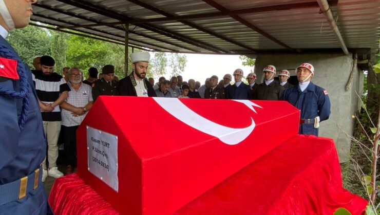 Uzman Çavuş Kasım Yurt son yolculuğuna uğurlandı