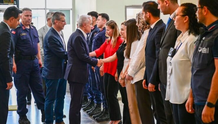 Vali Turan, Geri Gönderme Merkezini İnceledi