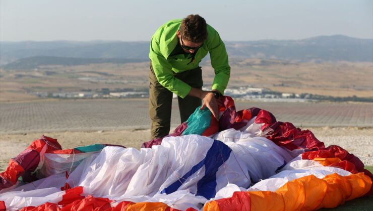 Yamaç Paraşütü Sporcusu 100 Kilometre Uçtu