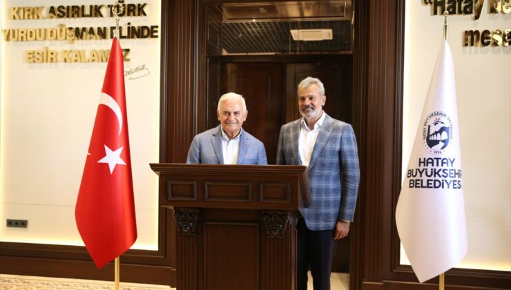 Yıldırım, Hatay’da ziyaretlerde bulundu
