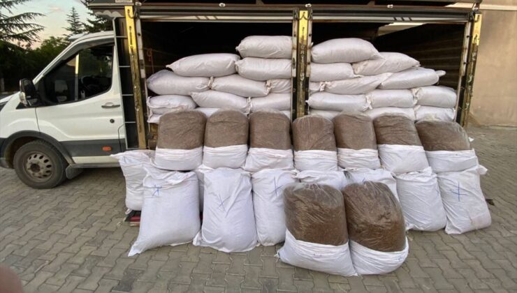 Yozgat’ta 1.2 Ton Kaçak Tütün Ele Geçirildi