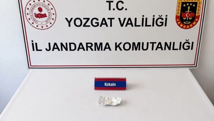 Yozgat’ta kokain operasyonu: 1 gözaltı