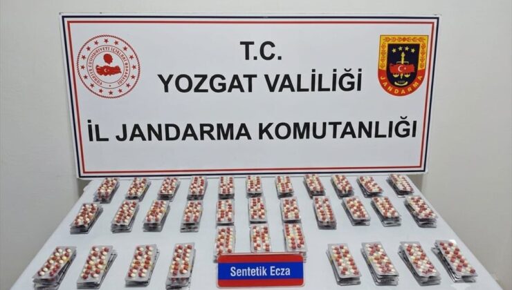 Yozgat’ta sentetik hap operasyonu: 3 gözaltı