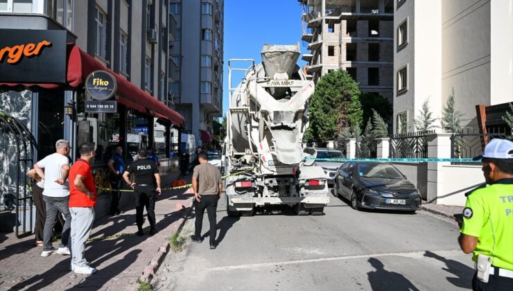 Adana’da Beton Mikseri Kazası: 1 Ölü