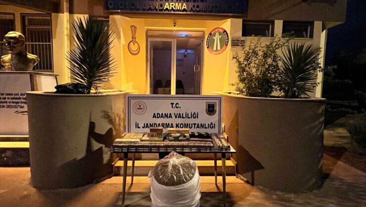 Adana’da Kaçak Sigara Operasyonu