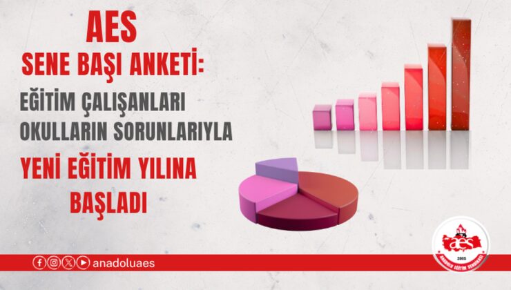 AES anketinde eğitim çalışanlarının yüzde 98,7’si ek ders ücretlerini yetersiz buldu