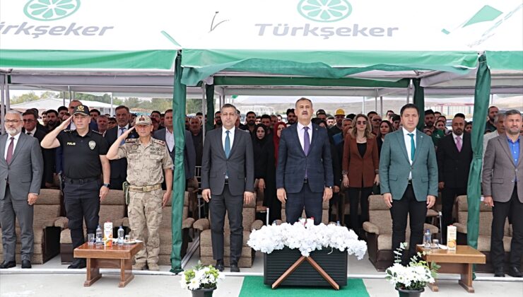 Ağrı Şeker Fabrikası 330 bin ton pancardan 39-40 bin ton şeker üretmeyi hedefliyor