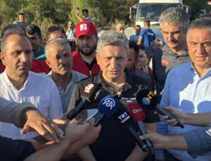 Aksu yangını 3’üncü gününde büyük ölçüde kontrol altına alındı