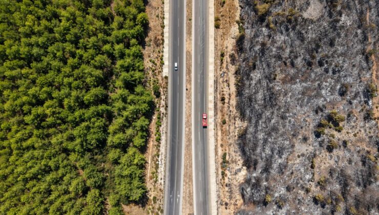 Aksu yangını 3’üncü gününde; mahalleli parasını cebinden ödediği suyla havuzu doldurdu