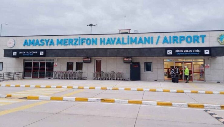 Amasya Merzifon Havalimanı ağustosta 11 bin 42 yolcu ve 95 ton yük trafiği kaydetti