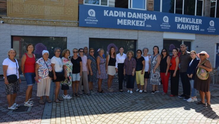 Antalya Büyükşehir Belediyesi Alanya’da kadınlara kışlık gıda hazırlıklarını anlattı