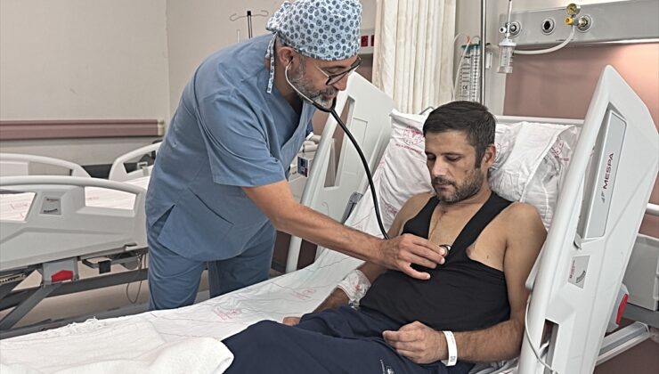 Antalya’da 38 yaşındaki çiftçinin yırtılan aort damarı 6 saatlik ameliyatla onarıldı