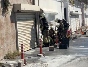 Avcılar’da depo olarak kullanılan garajda yangın