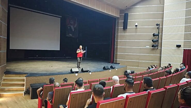 Aydın’da hükümlülere çevre bilinci ve doğaya saygı semineri düzenlendi