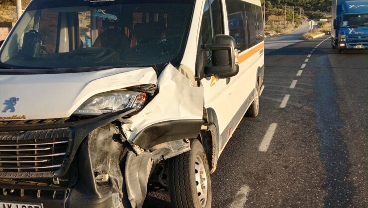 Aydın’da motosiklet-minibüs çarpışması: 1 ölü