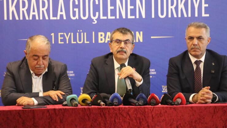 Bakan Tekin: ‘Şimdi Artık Top Bizde’
