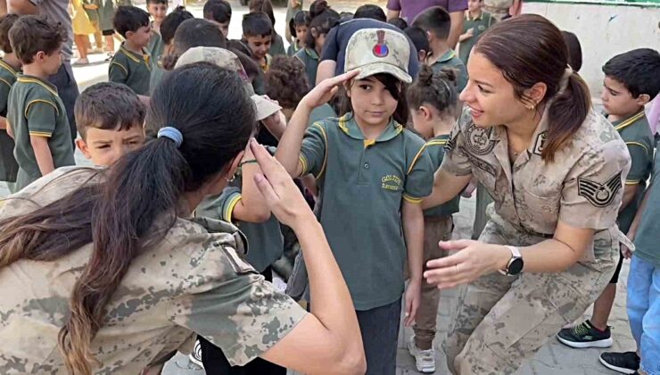 Batman’da jandarma, Gültepe İlkokulu’nda İlköğretim Haftası etkinliği düzenledi