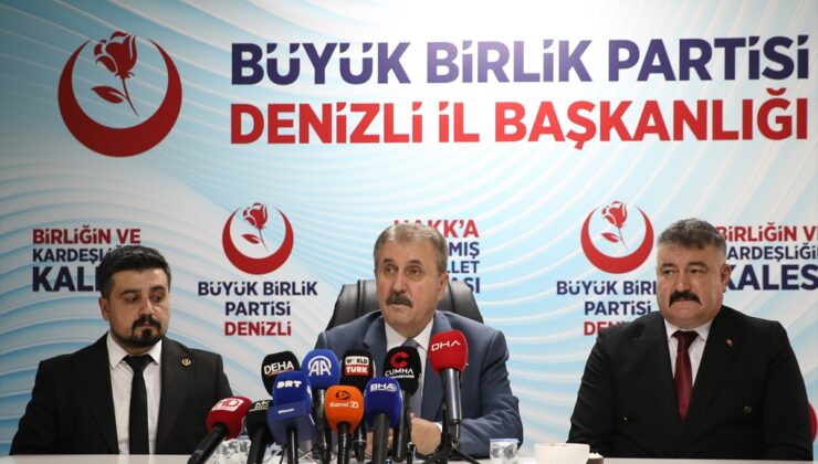 BBP Başkanı Destici, Yazıcıoğlu soruşturmasında şüphelerin aydınlatılacağını söyledi
