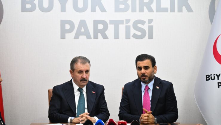 BBP’li Destici, Irak El Hikmet heyetiyle yaklaşık 17 milyar dolarlık ticareti görüştü