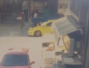 Beyoğlu’nda yaya geçidinde kaza: 1 yaralı