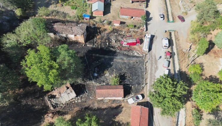 Bilecik’te bahçeden ormana sıçrayan yangın söndürüldü