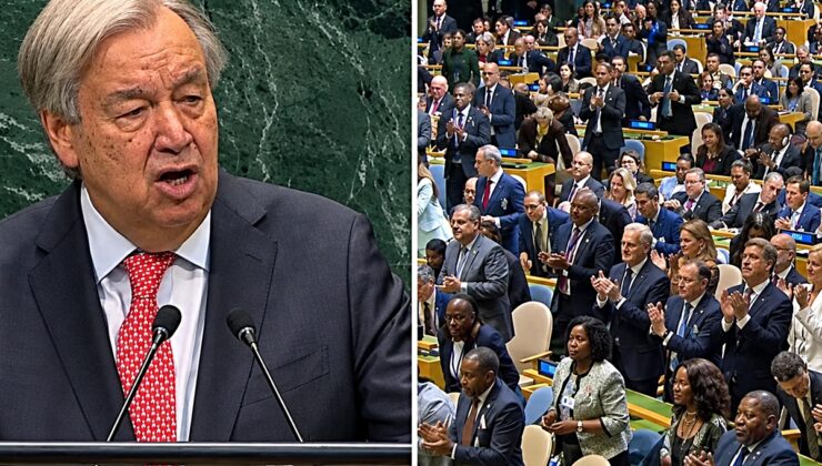 BM Genel Sekreteri Guterres’ten veda konuşması! Ayakta alkışlandı