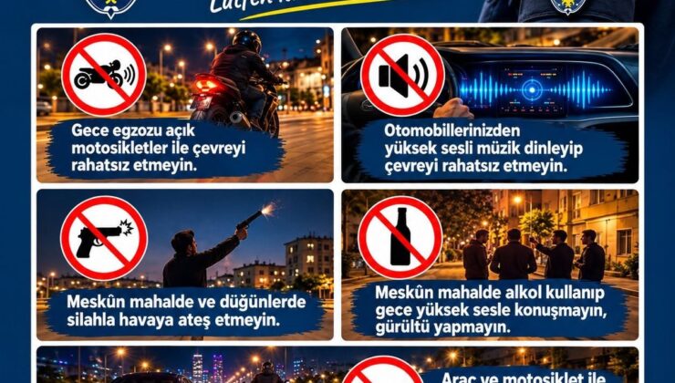 Bozdoğan Kaymakamlığı ve Emniyet, trafik ve çevre uyarısı yaptı, kask çağrısı yaptı