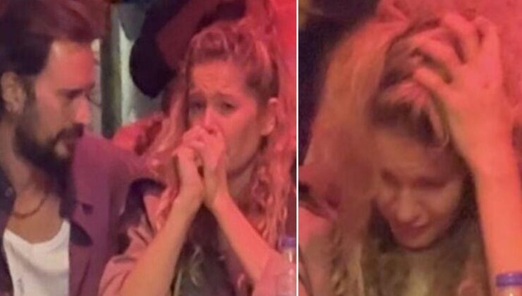 Burcu Biricik önce gözyaşlarına hakim olamadı, ardından dans etti