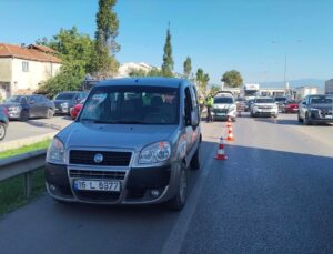 Bursa’da otomobilin çarptığı bisikletli hayatını kaybetti