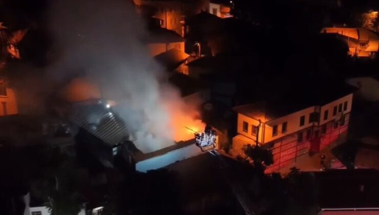 Bursa’da evde çıkan yangın söndürüldü
