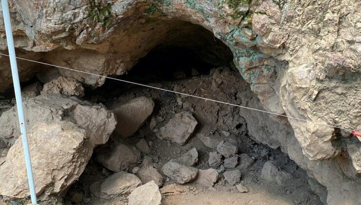 Çanakkale Çan’da 86 bin yıllık İnkaya Mağarası’nda yeni giriş aranıyor