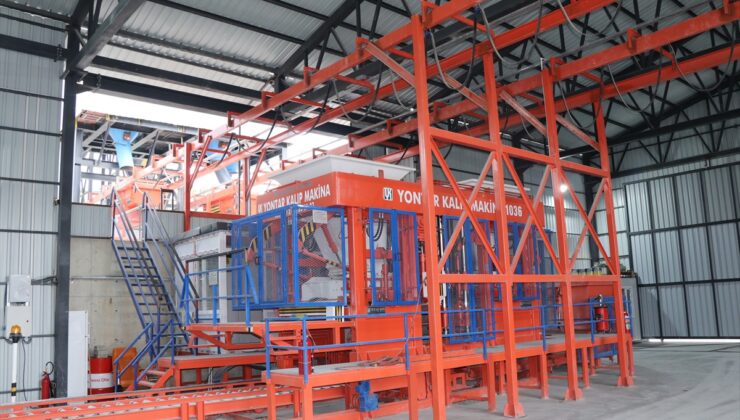 Çankırı Kurşunlu’da 150 milyon TL’lik kilitli parke taşı ve beton santrali açıldı