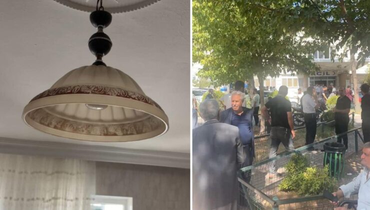 Çok sayıda ilimizi sallayan deprem anı kamerada
