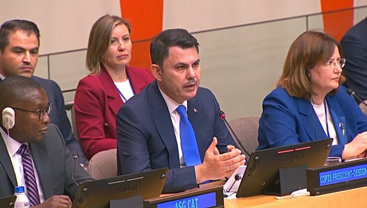 COP31 Başkanı Murat Kurum, BM’de Eylem Gündemi’ni 10 tema ve 6 hedefle tanıttı