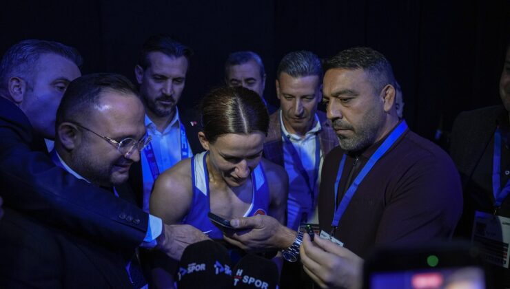 Cumhurbaşkanı Erdoğan, Avrupa şampiyonu milli boksör Hatice Akbaş’ı tebrik etti