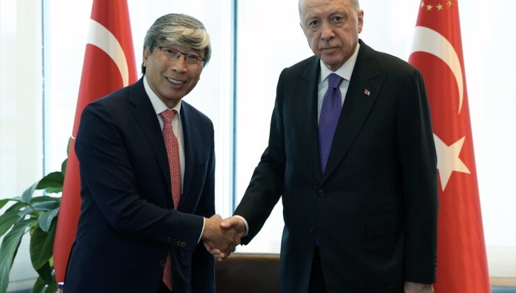 Cumhurbaşkanı Erdoğan, Doktor Patrick Soon-Shiong’u kabul etti
