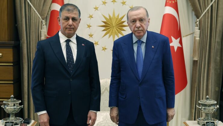 Cumhurbaşkanı Erdoğan, İzmir Büyükşehir Belediye Başkanı Tugay’ı kabul etti