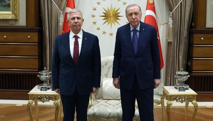 Cumhurbaşkanı Erdoğan Mansur Yavaş’ı kabul etti
