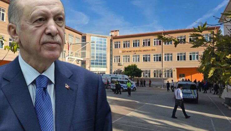 Cumhurbaşkanı Erdoğan’dan Manisa’daki okul saldırısı için ilk yorum