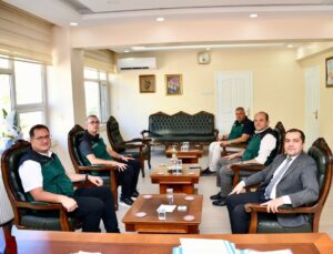 DSİ Genel Müdür Yardımcısı Kılıçarslan, Keban Kaymakamı Onur’u ziyaret etti