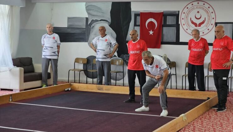 Edirne Huzurevi Bocce Ligi’nde grubunu lider bitirdi
