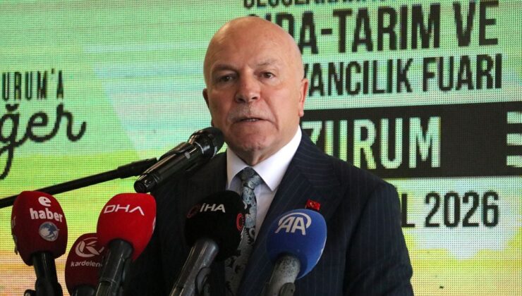 Erzurum’da 12. Uluslararası Tarım ve Hayvancılık Fuarı açıldı