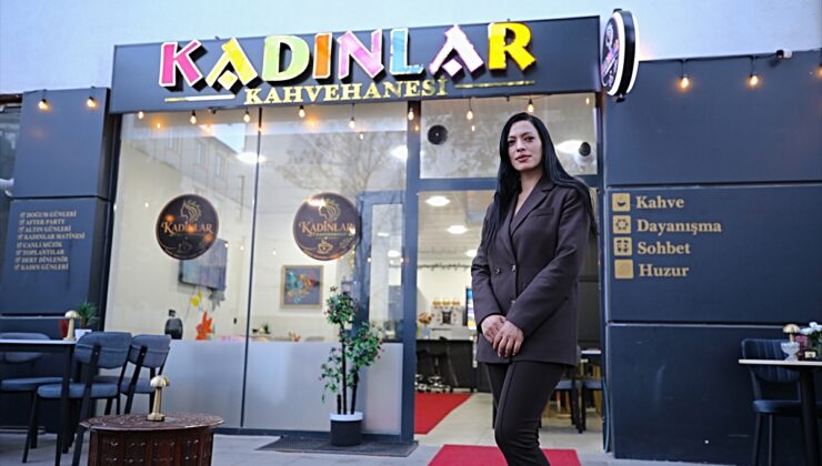 Eski hükümlü Derya Beki Şan, İŞKUR hibesiyle Bingöl’ün ilk kadın kahvehanesini açtı