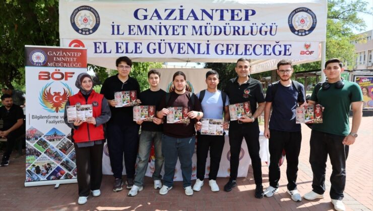 Gaziantep’te Terörle Mücadele ekipleri GAÜN öğrencilerine güvenlik risklerini anlattı