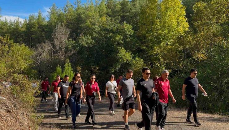Gazipaşa’da Avrupa Spor Haftası doğa yürüyüşüne Kaymakam Uğuz katıldı