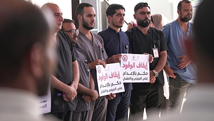 Gazze’de Kuveyt Sahra Hastanesi, yakıt kesintisiyle acil hariç hizmetleri durdurdu.