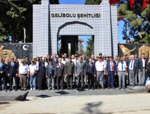Gelibolu’da Gaziler Günü dolayısıyla tören düzenlendi